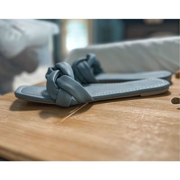 Blue rope sandals  - Picture 2 of 6